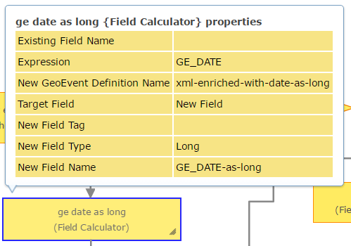 Field Calculator for casting an incoming date value to long format