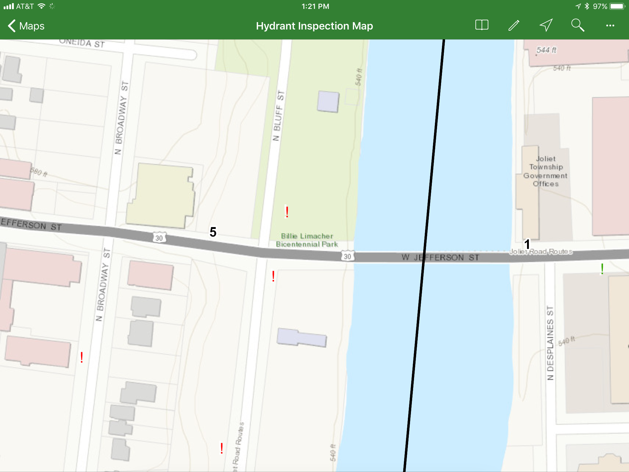 iOS Explorer 17.1.0 Hydrant Inspection App
