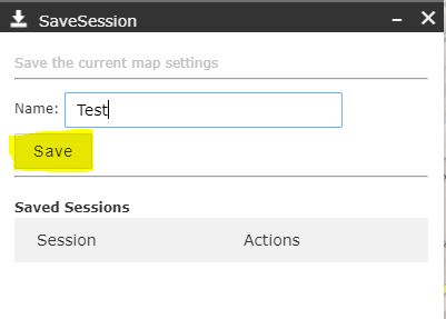 save session widget screenshot