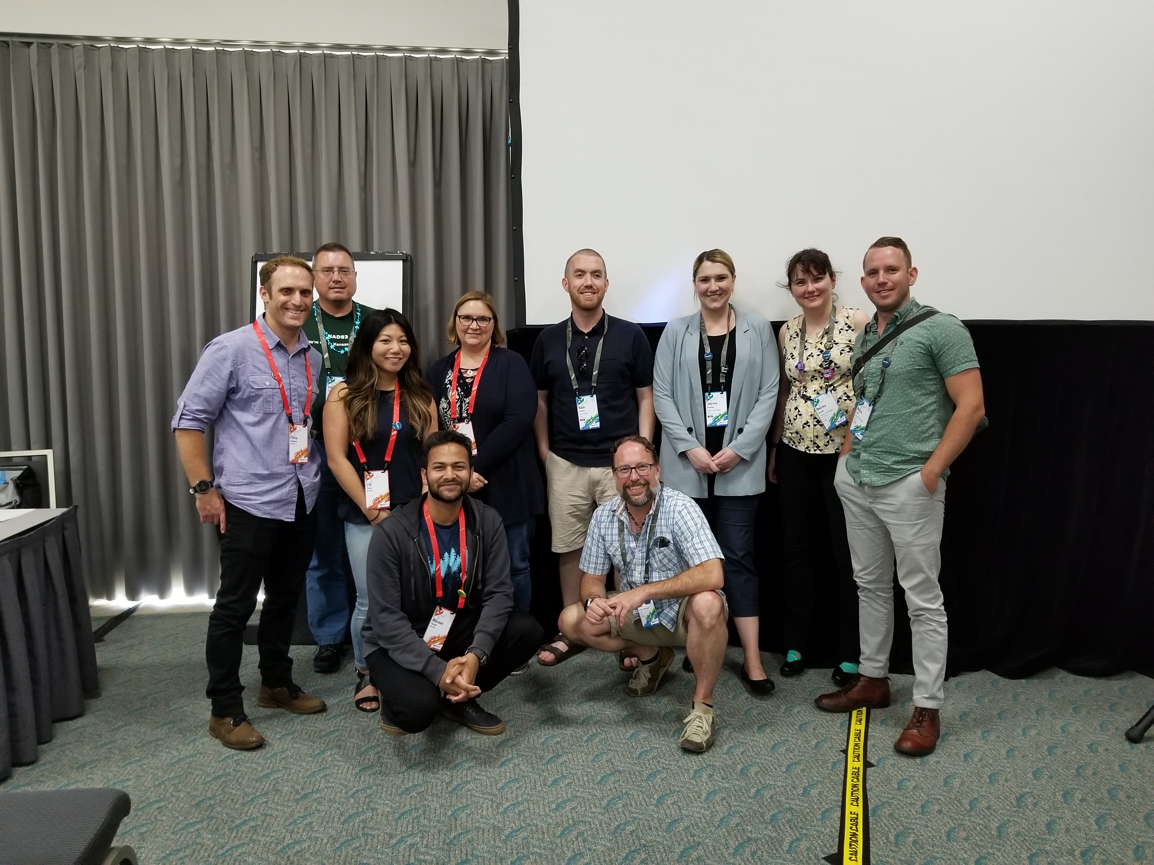 GeoNet Meet-Up Group Photo at UC 2018