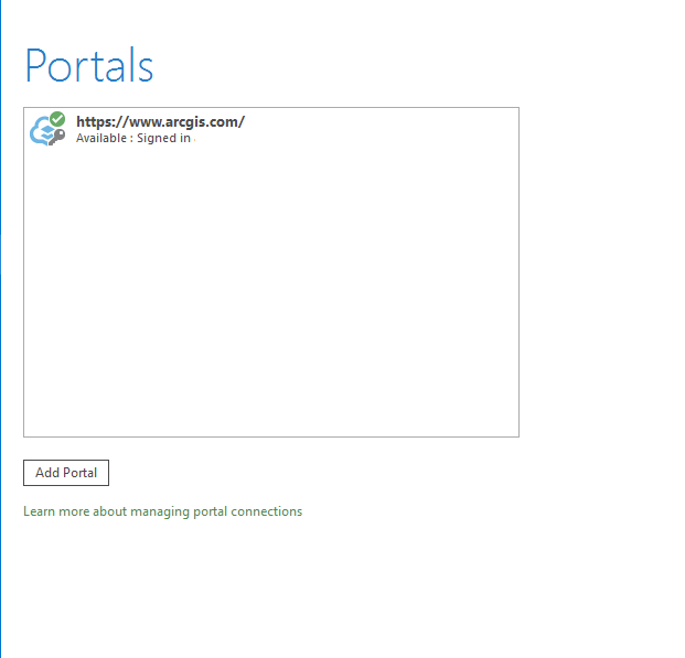Portal list