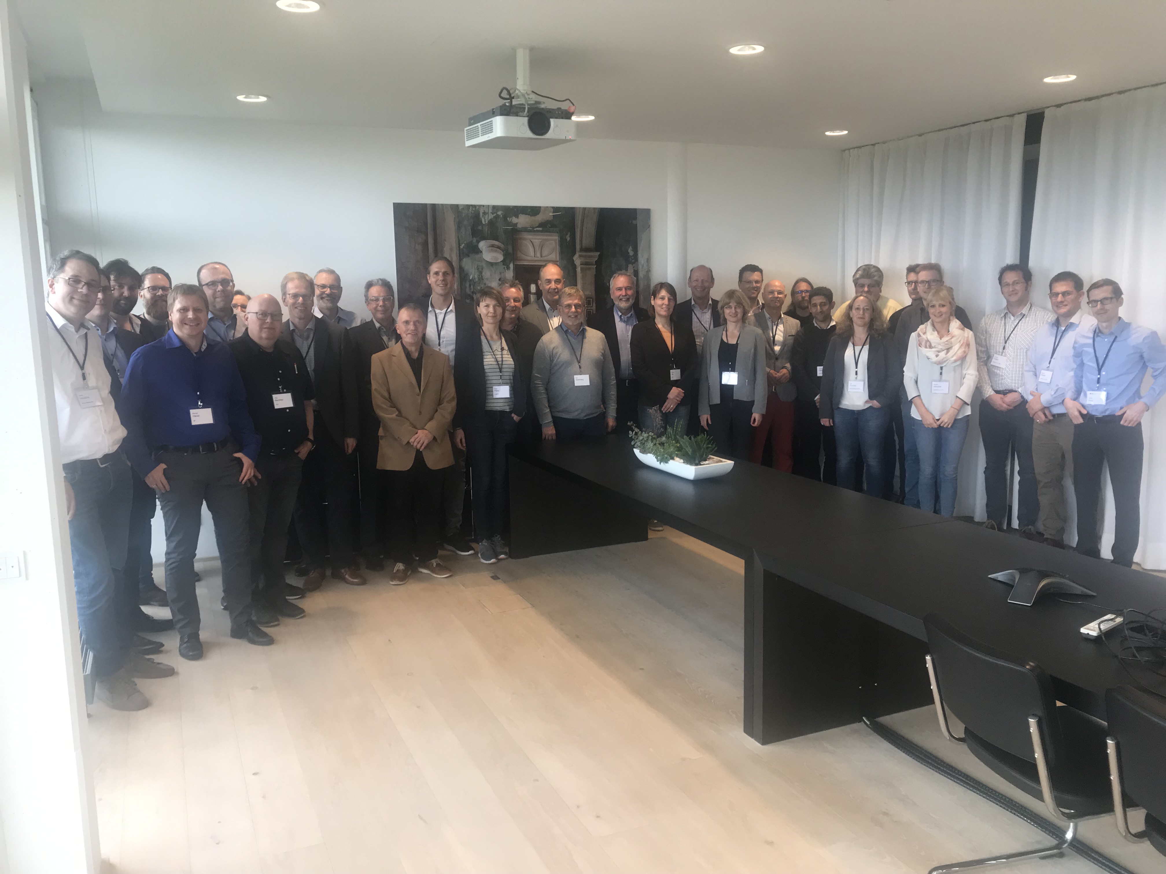 Teilnehmer der 9. Sitzung des GeoIT Round Table NRW in Münster