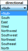 directional domain <Null> example