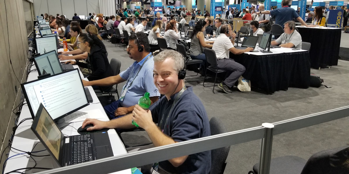 Esri Hands-On Learning Lab at the 2018 Esri User Conference