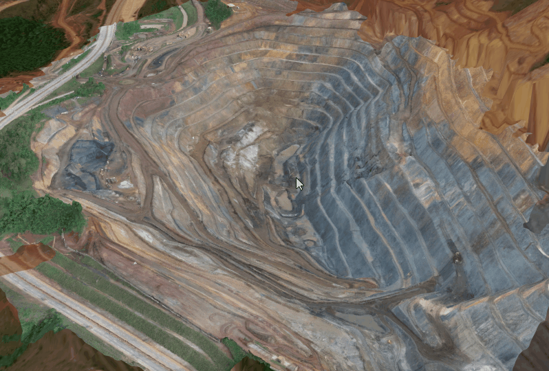 3D Mine with Drone Imagery