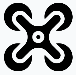 simple drone icon