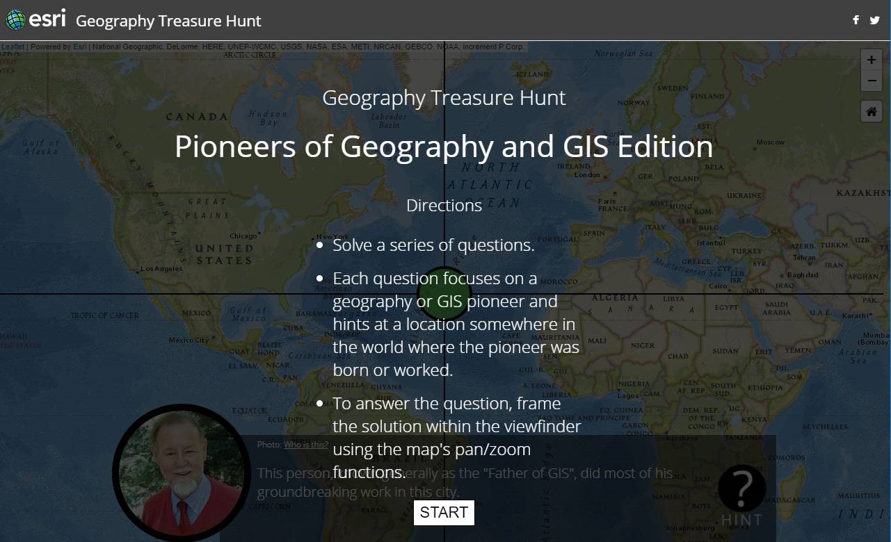 GIS Day pioneers quiz. 