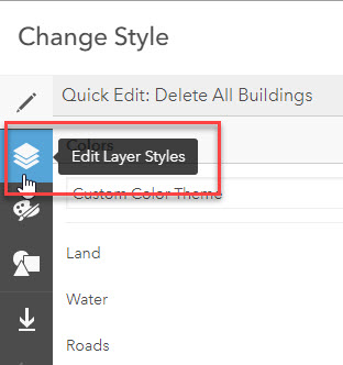Edit Style Layers